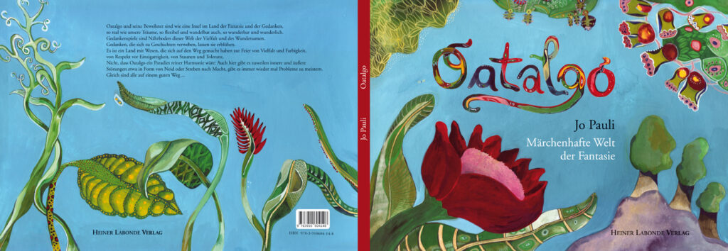 Cover von dem literarischem Kunstbuch Oatalgo von Jo Pauli