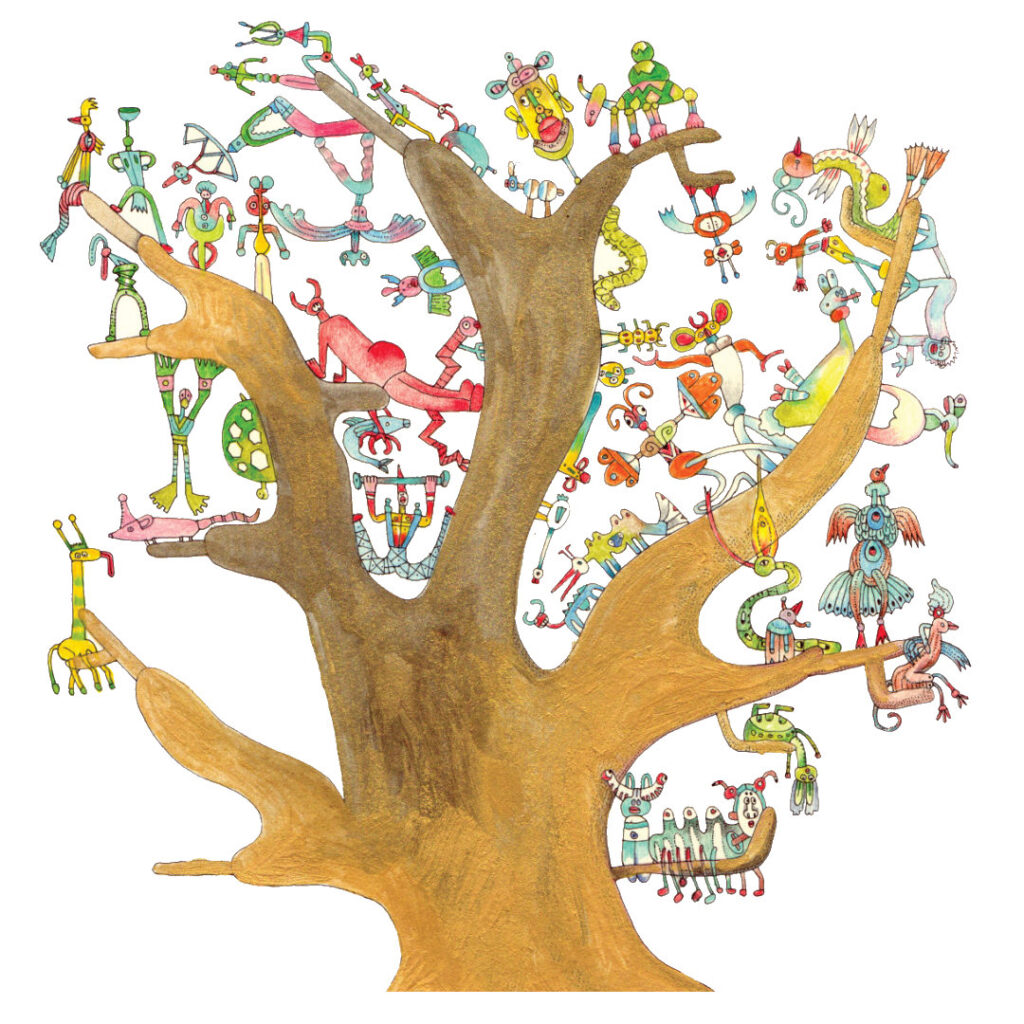 Illustration Wesenbaum aus Oatalgo